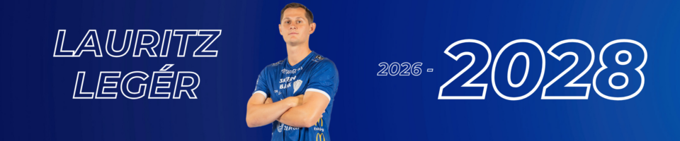 Lauritz Legér bliver i klubben til 2028